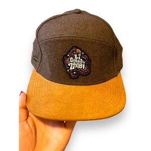 Li Grand Zombi Wool Blend Hat One Size Unisex Brown
